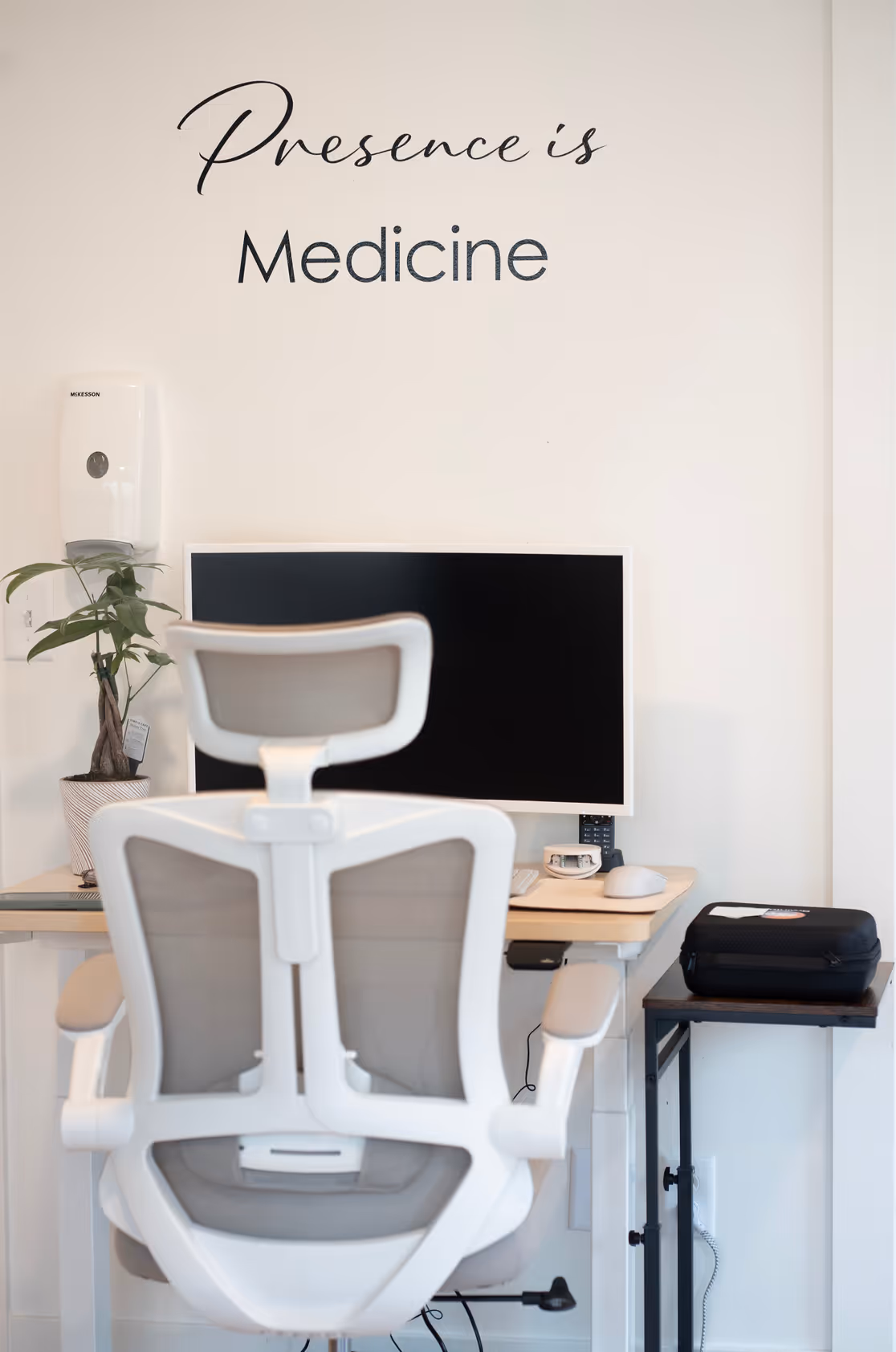 A consultation room at Nova Wellness
