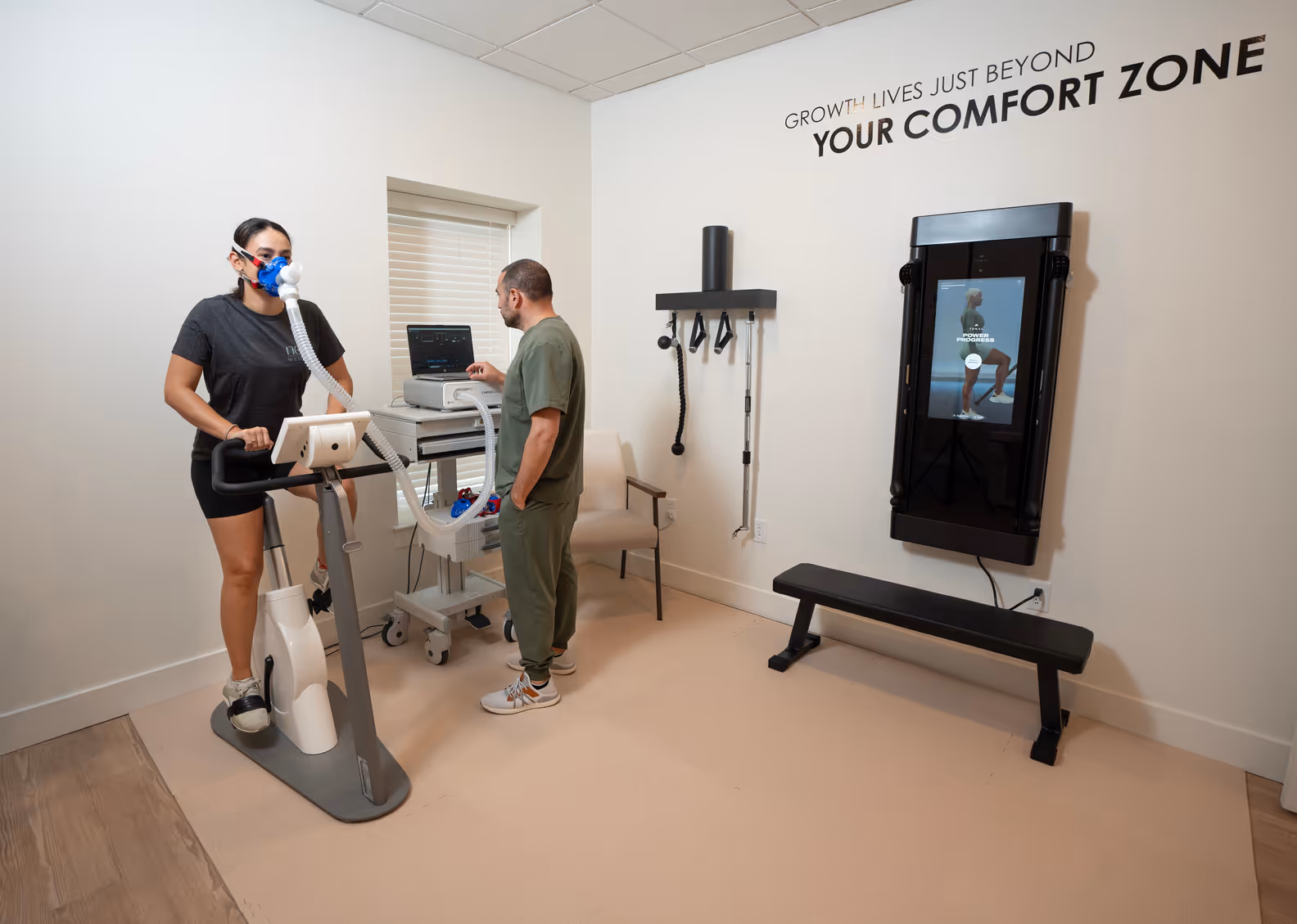 VO2 max testing at Nova Wellness